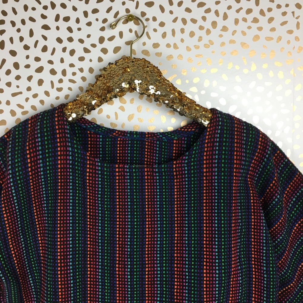 🍉NWT Jesamie Handwoven Cotton Kids Top Multicolor - Picture 2 of 8